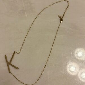 K necklace